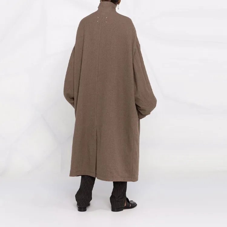 Maison Margiela Coats Women's Brown-2