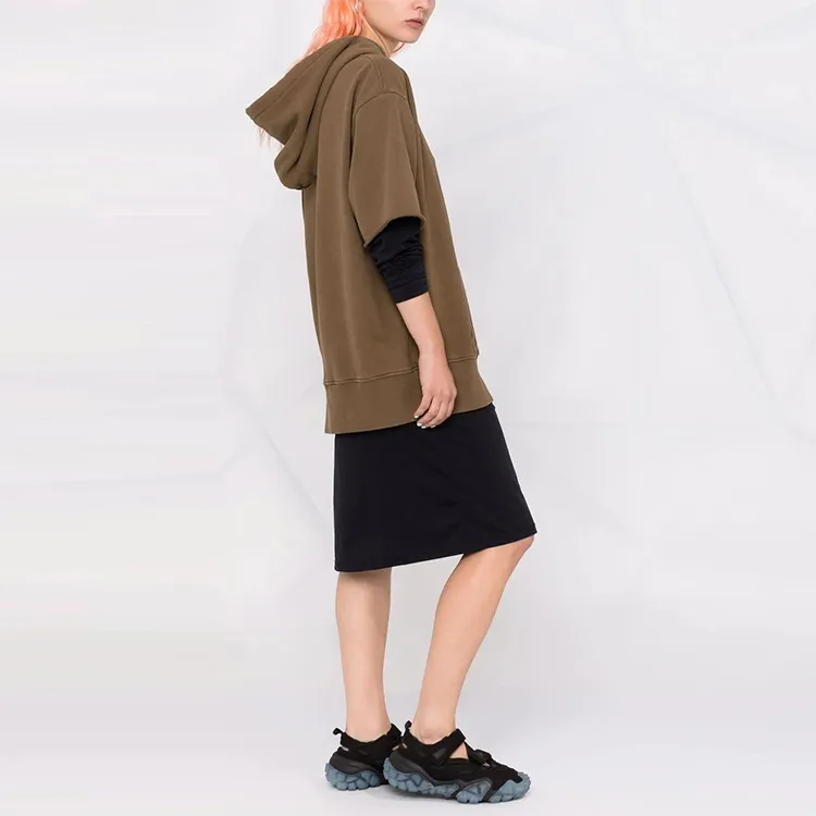 MM6 Maison Margiela Long Sleeved Dresses Women's Brown-3