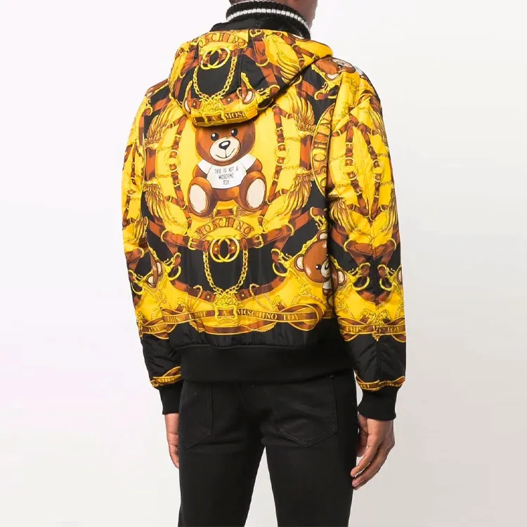 MOSCHINO Jackets Men Black-4
