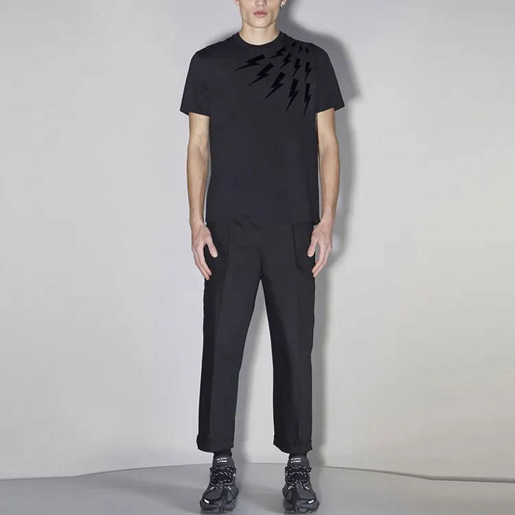Neil Barrett T Shirts Men Black-2