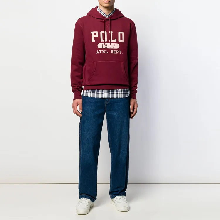 Polo Ralph Lauren Velvet Logo Patch Hoodie-1