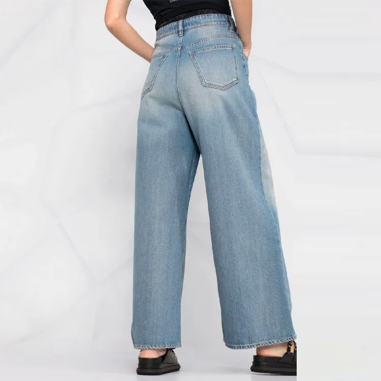 MM6 Maison Margiela Jeans Women's Blue-3