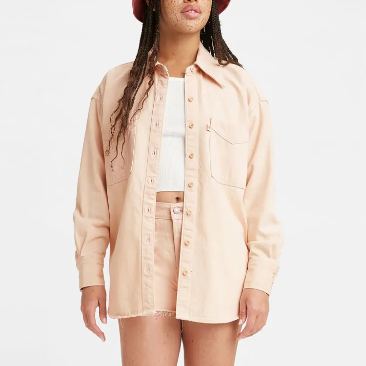 Levis Shirts Women's Pink-3