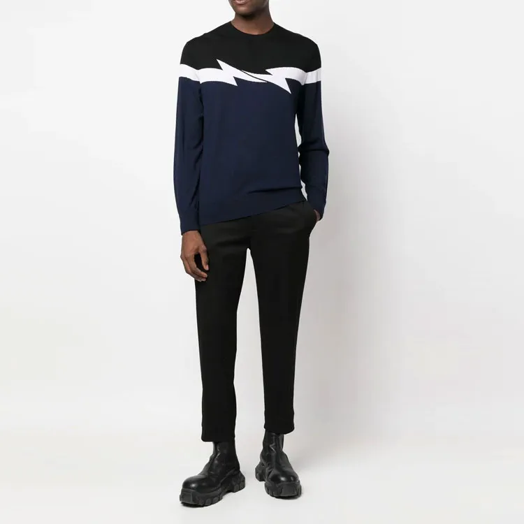 Neil Barrett Sweaters Men Blue-2