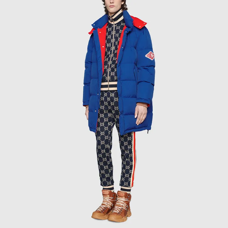 GUCCI Gg Jacquard Cotton Jacket-4