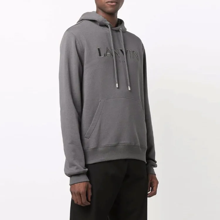 Lanvin Sweatshirts Men Gray-3
