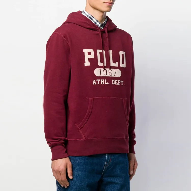 Polo Ralph Lauren Velvet Logo Patch Hoodie-3