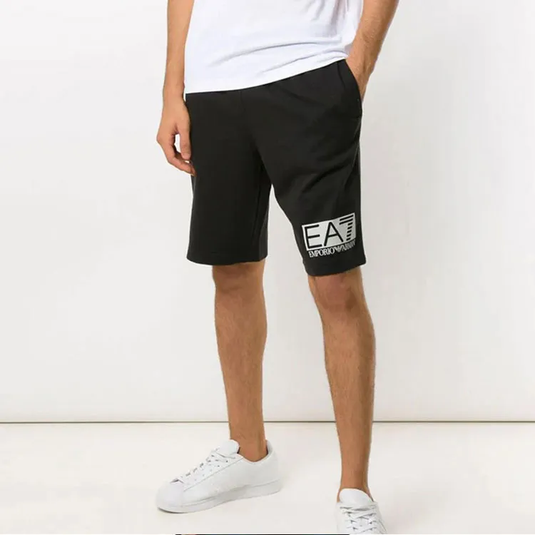 EMPORIO ARMANI EA7 SS20 Casual Shorts Men's Black-1