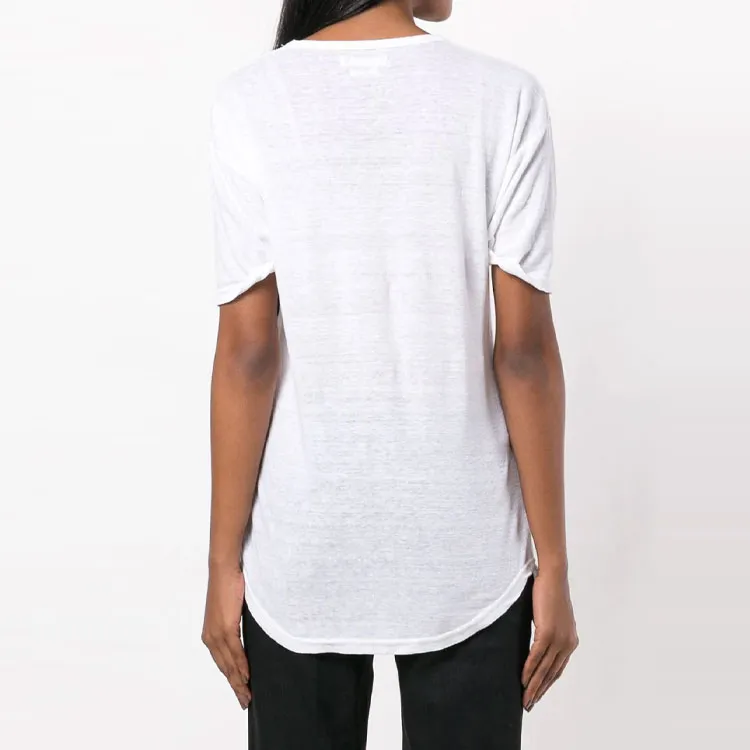 ISABEL MARANT ETOILE Koldi Metallic Print T Shirt-2