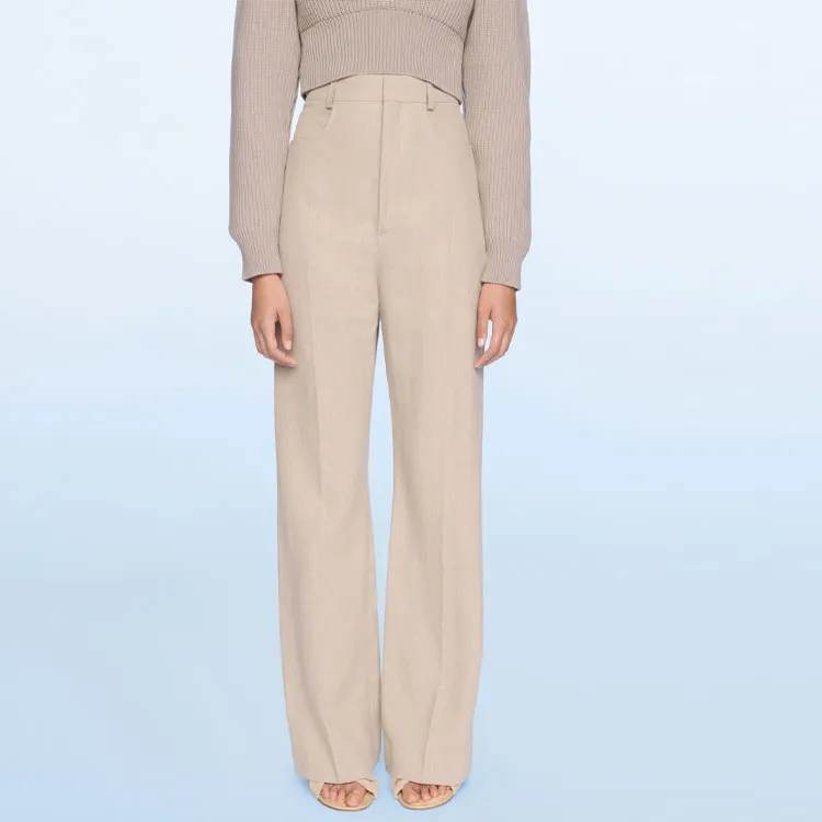 Jacquemus Knitted Sweatpants Women's Light Umber-2