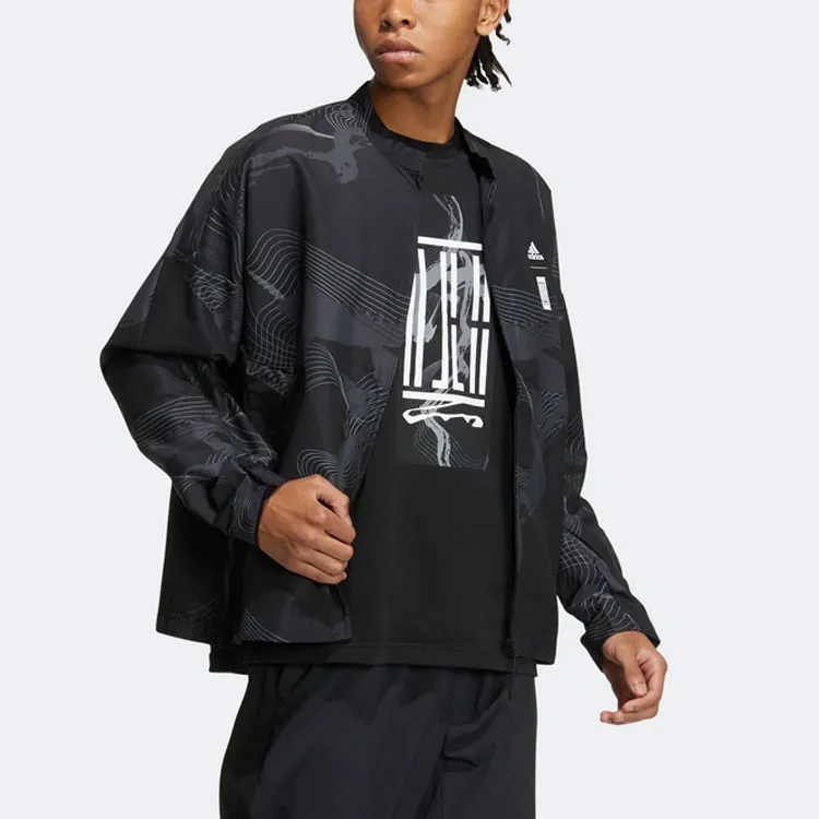 Adidas Jackets Men Black-2
