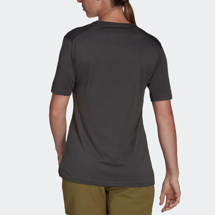 Adidas Terrex T Shirts Women's Black-2