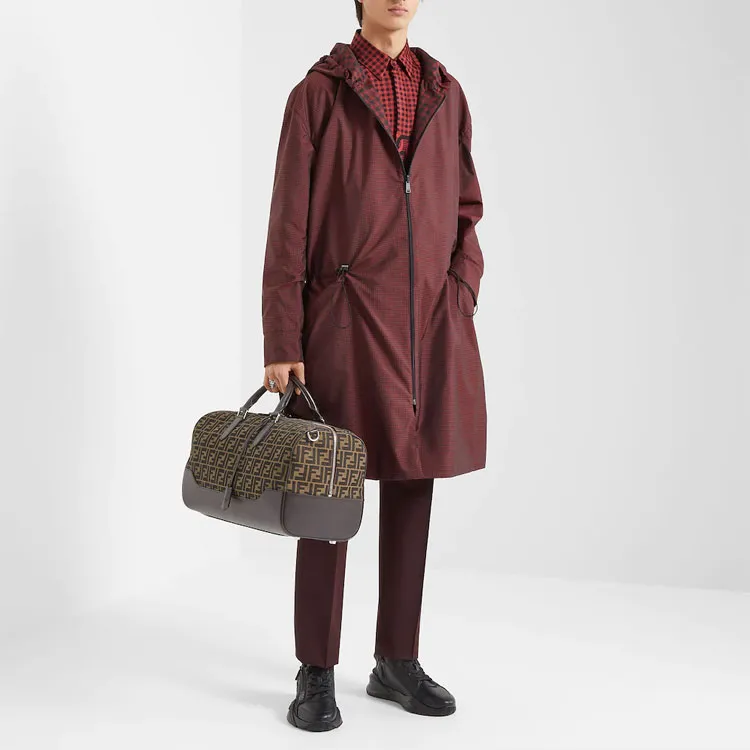 FENDI Reversible Drawstring Hooded Parka-3