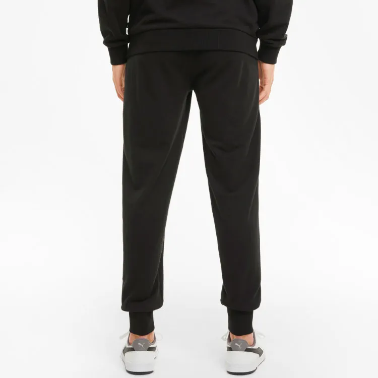 PUMA Knitted Sweatpants Men's Black-3