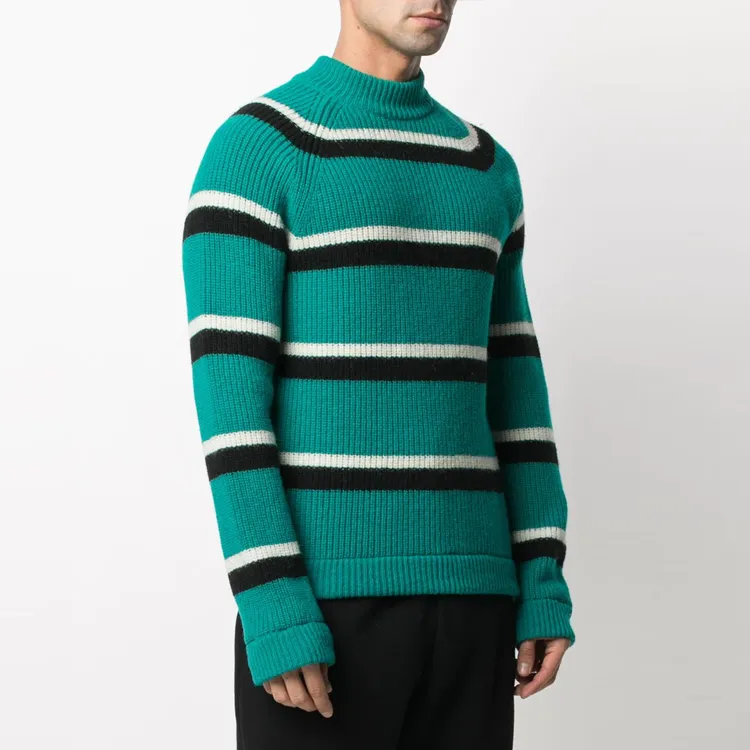 MARNI Sweaters Men Green-3