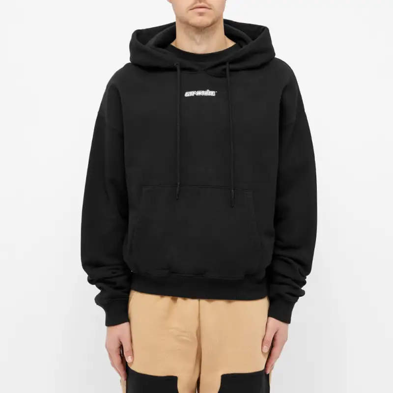 OFF WHITE Oversize Fit Marker Arrows Hoodie-2