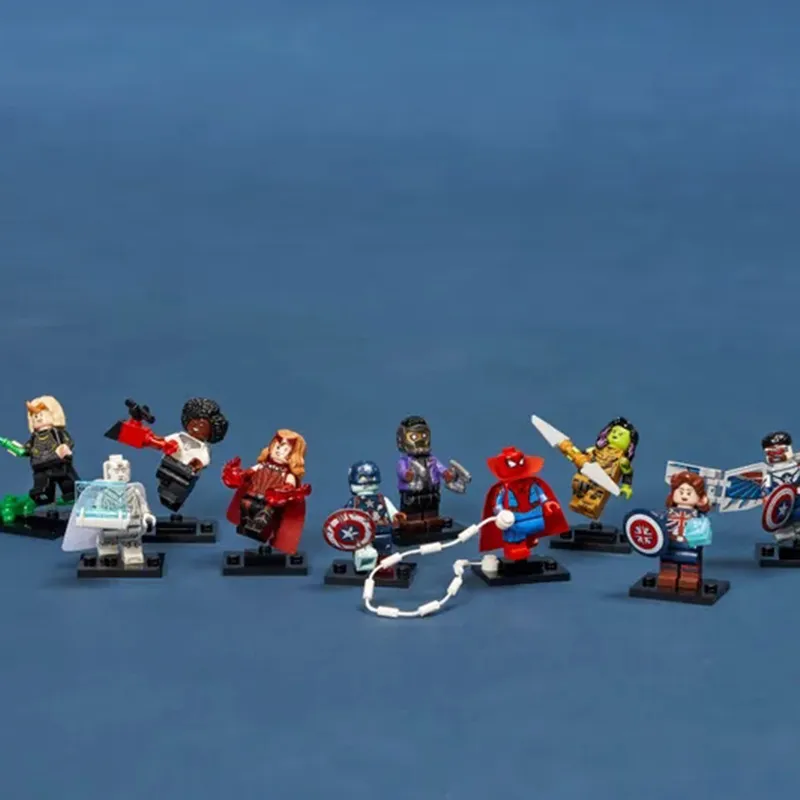 LEGO Minion Collection Marvel Character Squeaky Fun Marvel Studios 12 Pcs In Total Building Blocks 10 30 71031-3