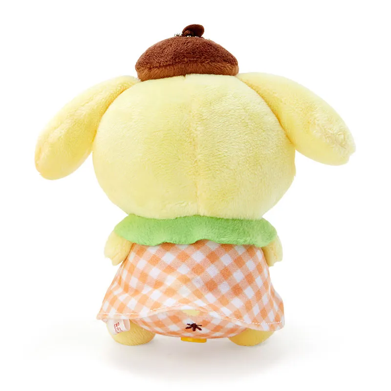 Sanrio Pompompurin Floral Styling Pendant Dolls Plush Doll 15.4cm Height-3