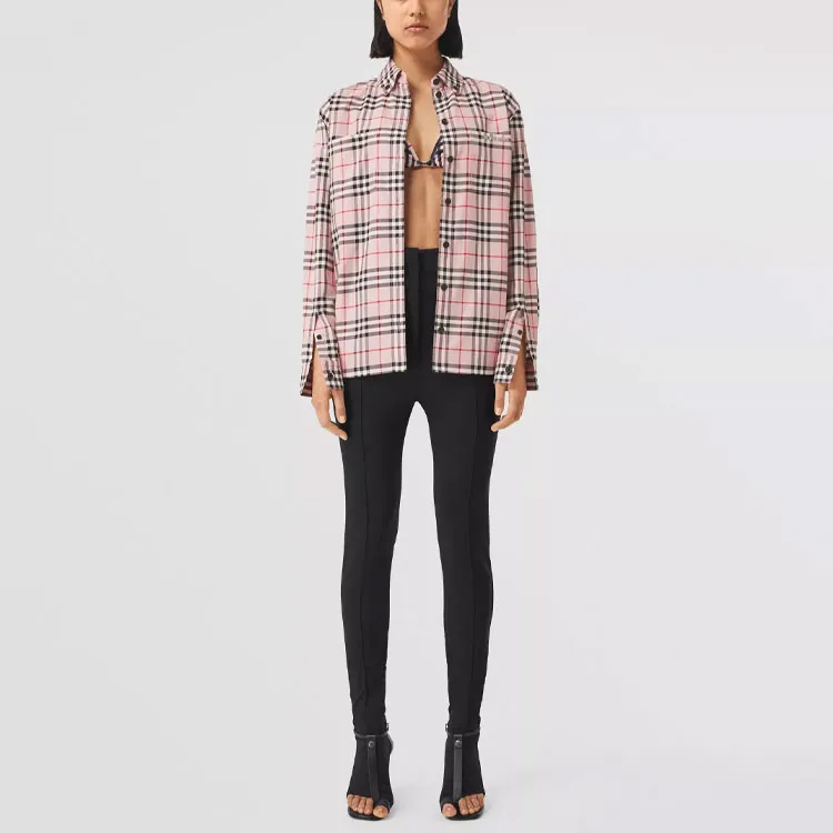 Burberry Shirts Women's Pink-2