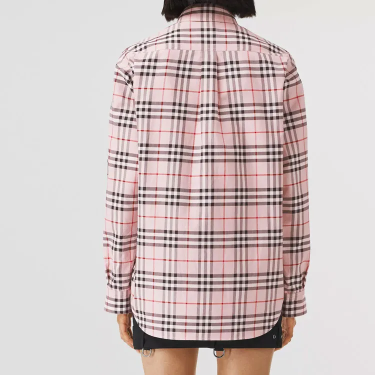Burberry Shirts Women's Pink-4