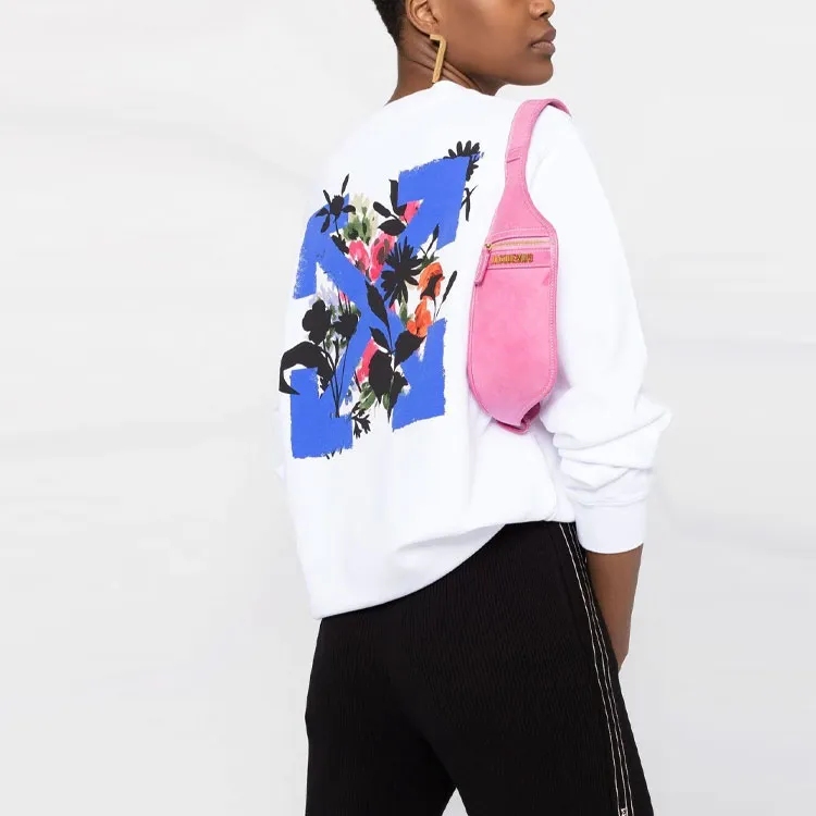 OFF WHITE SS21 Sweatshirts Women's White-4