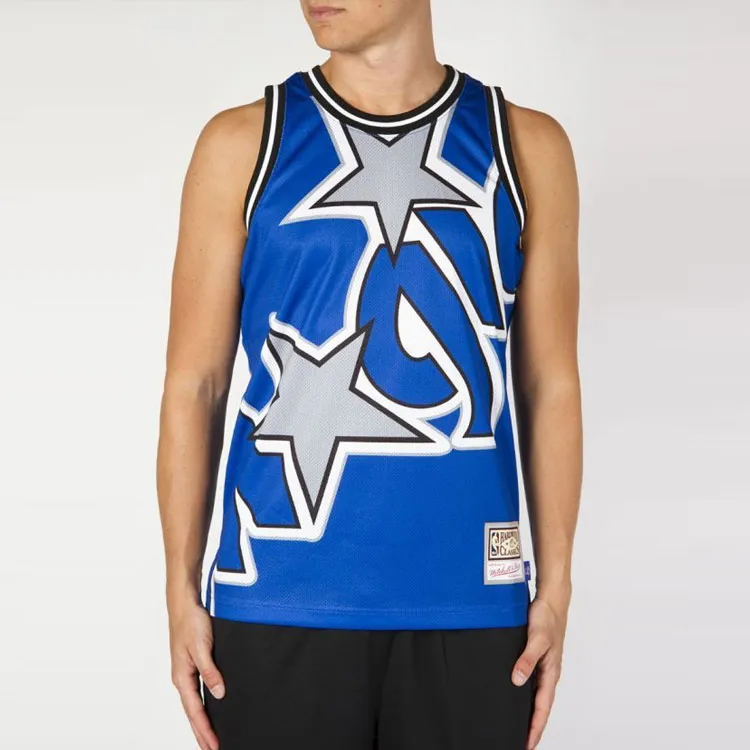 Mitchell & Ness Basketball Jersey Men's Blue-2