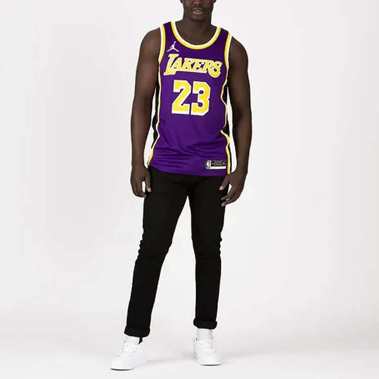 Nike Nba Los Angeles Lakers Lebron James Statement Edition 2020 Swingman Jersey-2