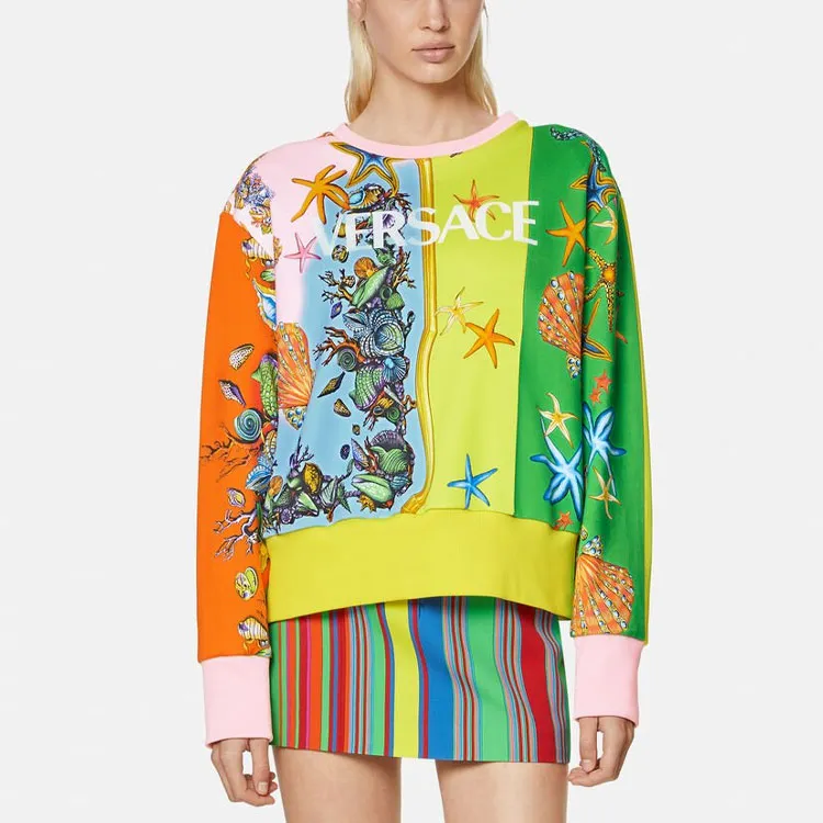 VERSACE Sweatshirts Women's Multicolor-1
