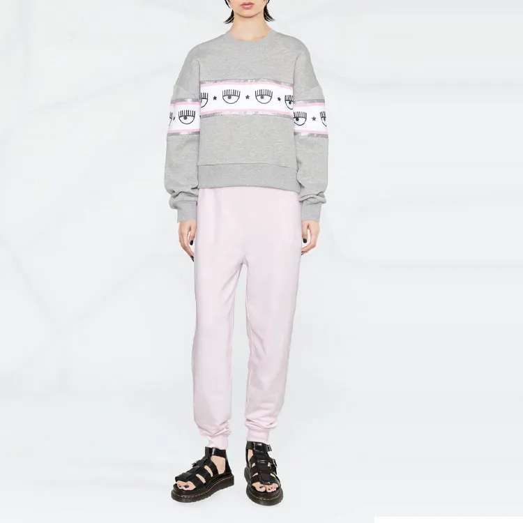 CHIARA FERRAGNI Sweatshirts Women's Gray-2