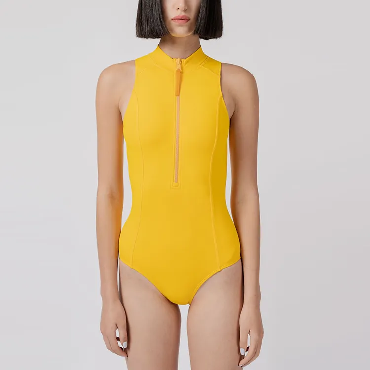 Y-3 One-Piece Swimsuits Women's Yellow-4