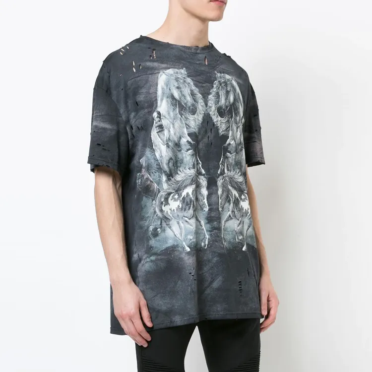 BALMAIN T-Shirts Men Gray-1
