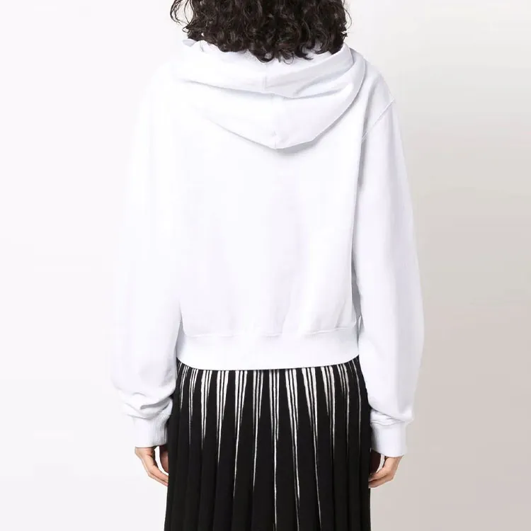 OFF WHITE Rhinestone embellished Logo Hoodie-3