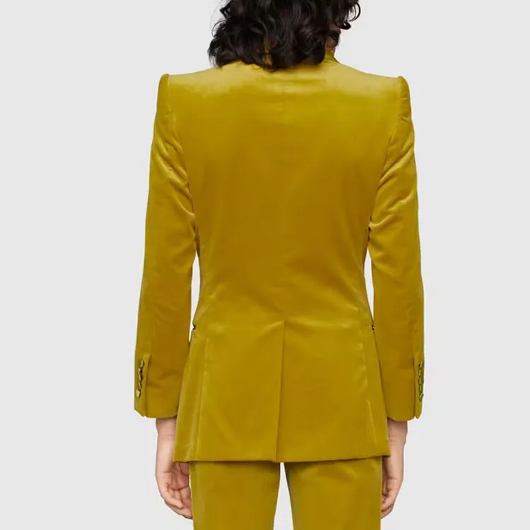GUCCI Business Suits Men Yellow-4