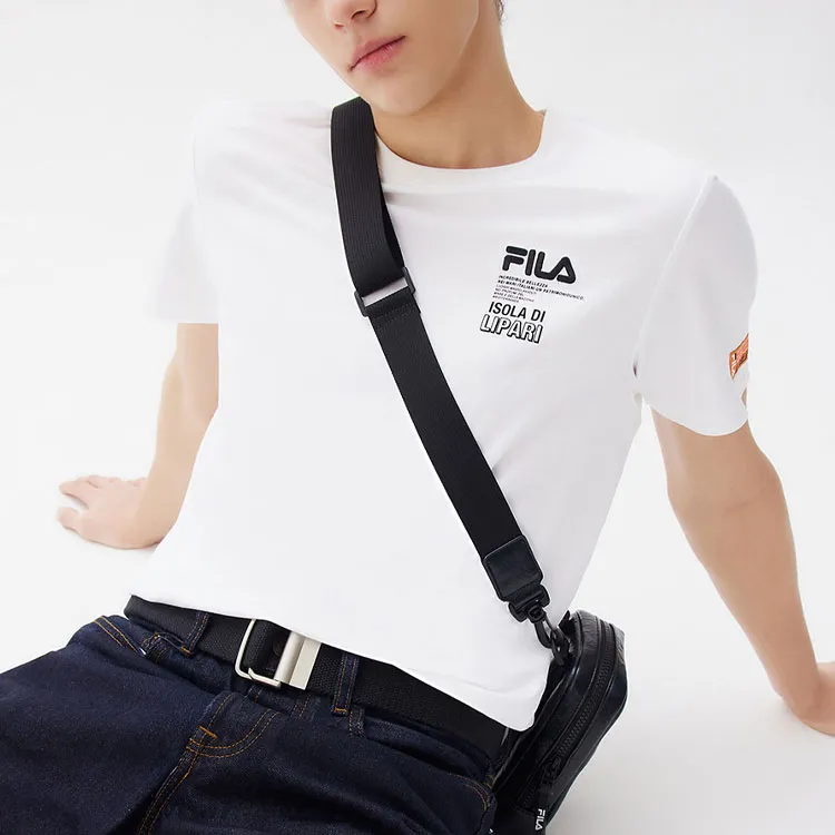 FILA T Shirts Men White-4
