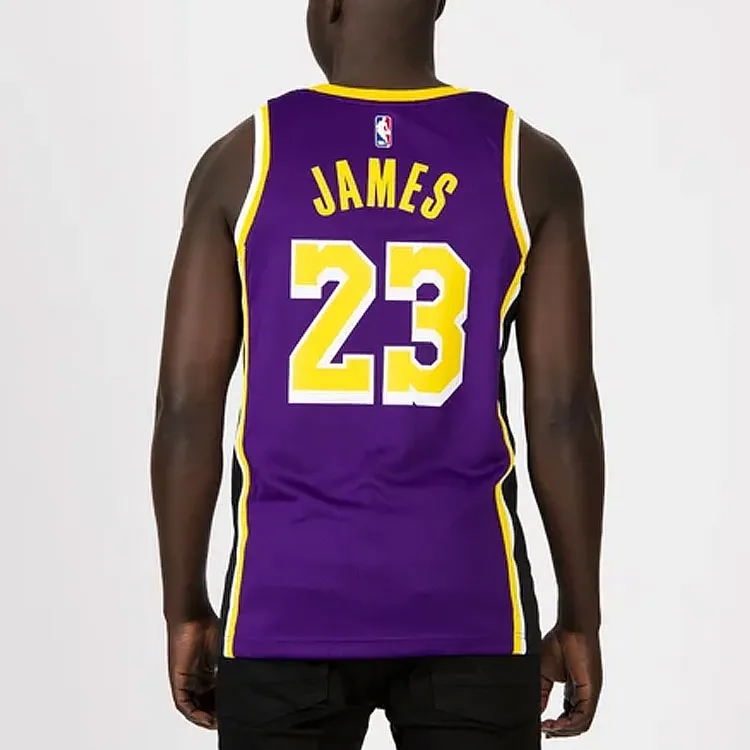 Nike Nba Los Angeles Lakers Lebron James Statement Edition 2020 Swingman Jersey-3