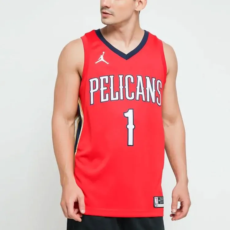 Nike Williamson Pelicans Statement Edition Jersey-3