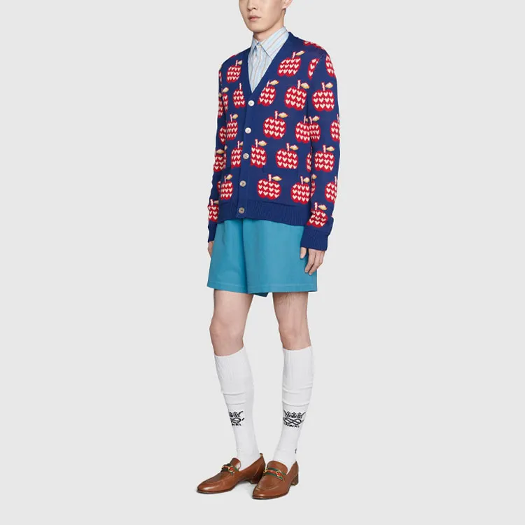 GUCCI Sweaters Men Blue-3