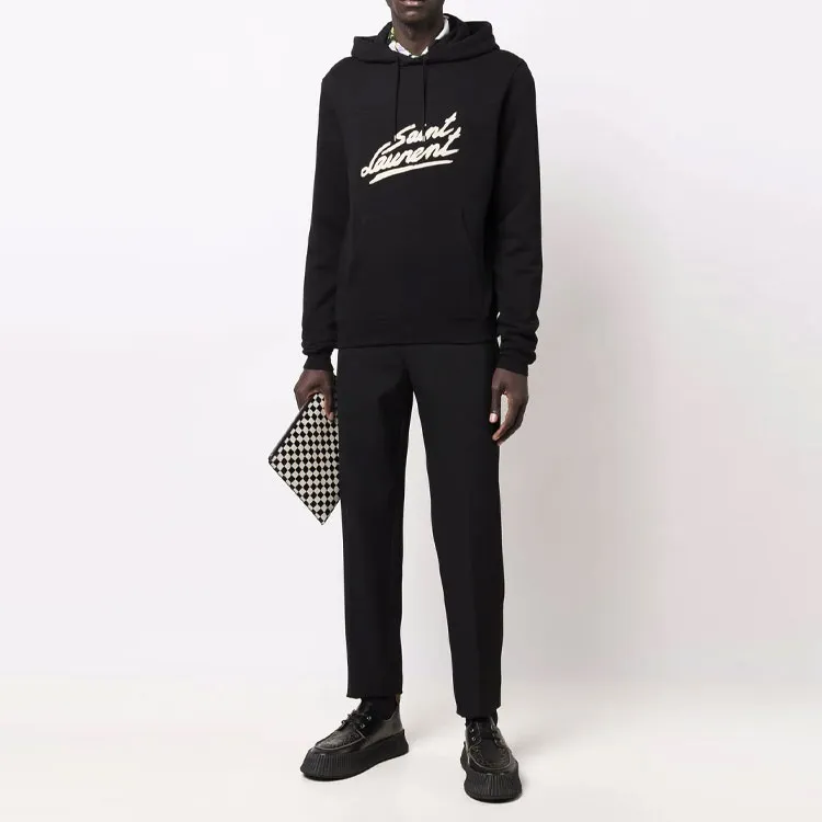 SAINT LAURENT 50s Signature Hoodie-4
