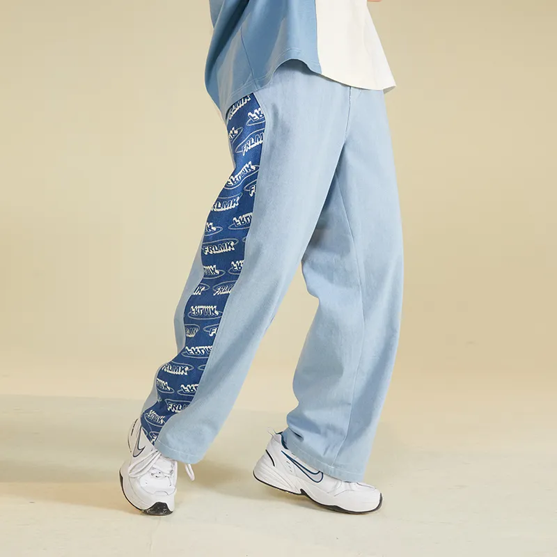 FRLMK Straight Jeans Unisex Blue-3