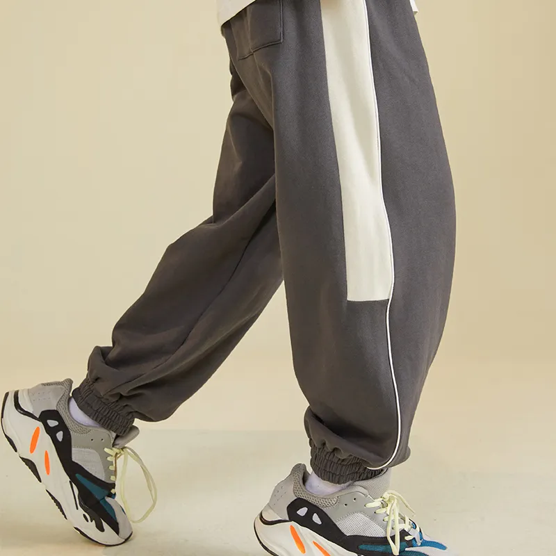 FRLMK Jogger Casual Pants Unisex Dark Gray-4