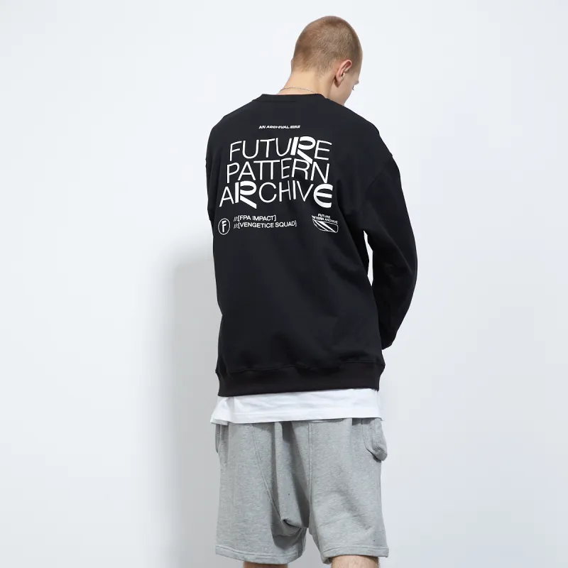 FPA Crew Neck Loose Fit Regular Sweatshirt Unisex-3