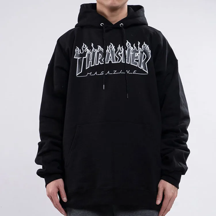 Thrasher Sweatshirts Unisex Black-2