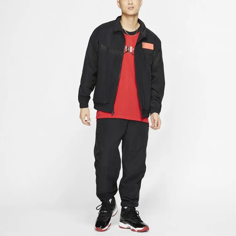 Jordan Jumpman Basketball Jerseys Men Red-2
