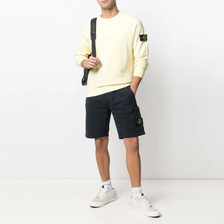 STONE ISLAND Sweatshirts Men Yellow-2