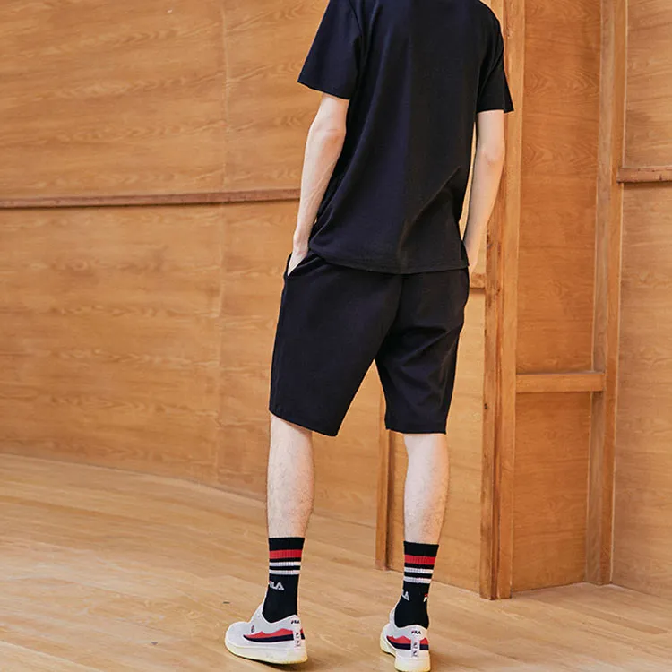 FILA Casual Shorts Men Legend Blue-2