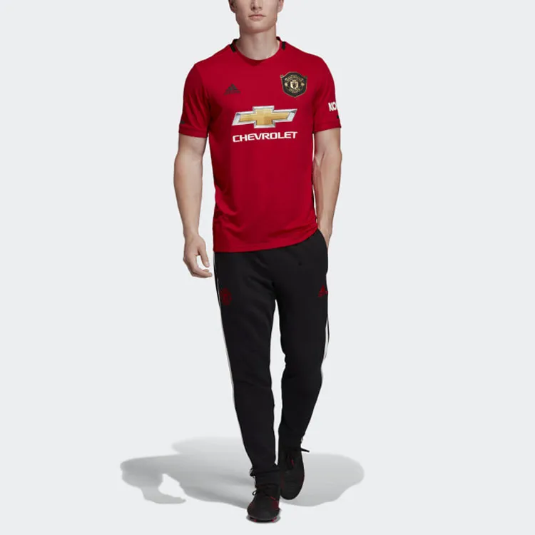 Adidas MANCHESTER UNITED THEATRE OF DREAMS Soccer Jersey Fan Edition Men's Red-6