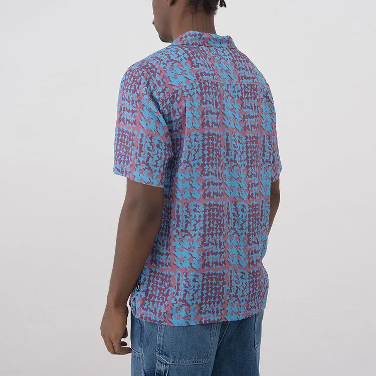 Stussy Hand Drawn Houndstooth Shirt-9