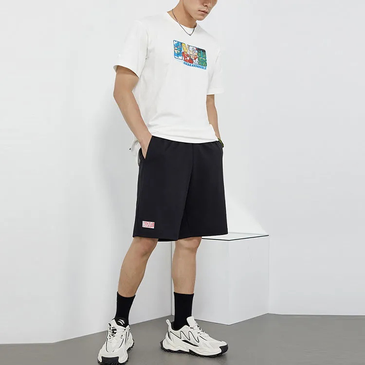 Anta x MARVEL Shorts Men's Black-2