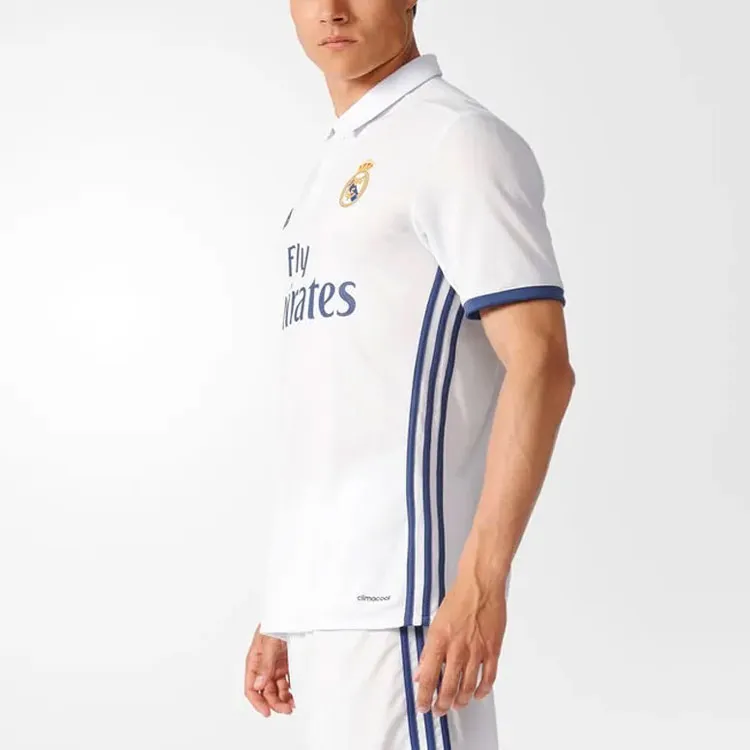 Adidas Real Madrid Soccer Jerseys Men White-4