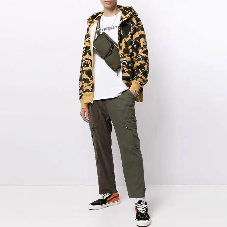 Bape Shark 1St Camo Shark Full Zip Hoodie SS23-7
